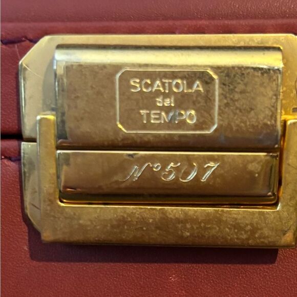 Scatola Del Tempo Watch Winder 7RT Cognac Leather Box Display Case No. 507 - Picture 15 of 15